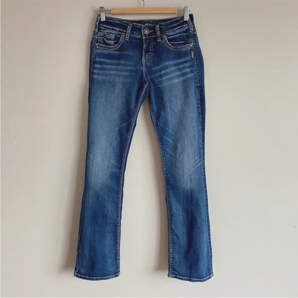 Silver Suki Slim Bootcut Jeans Women's Size 27X33 - Picture 1 of 11